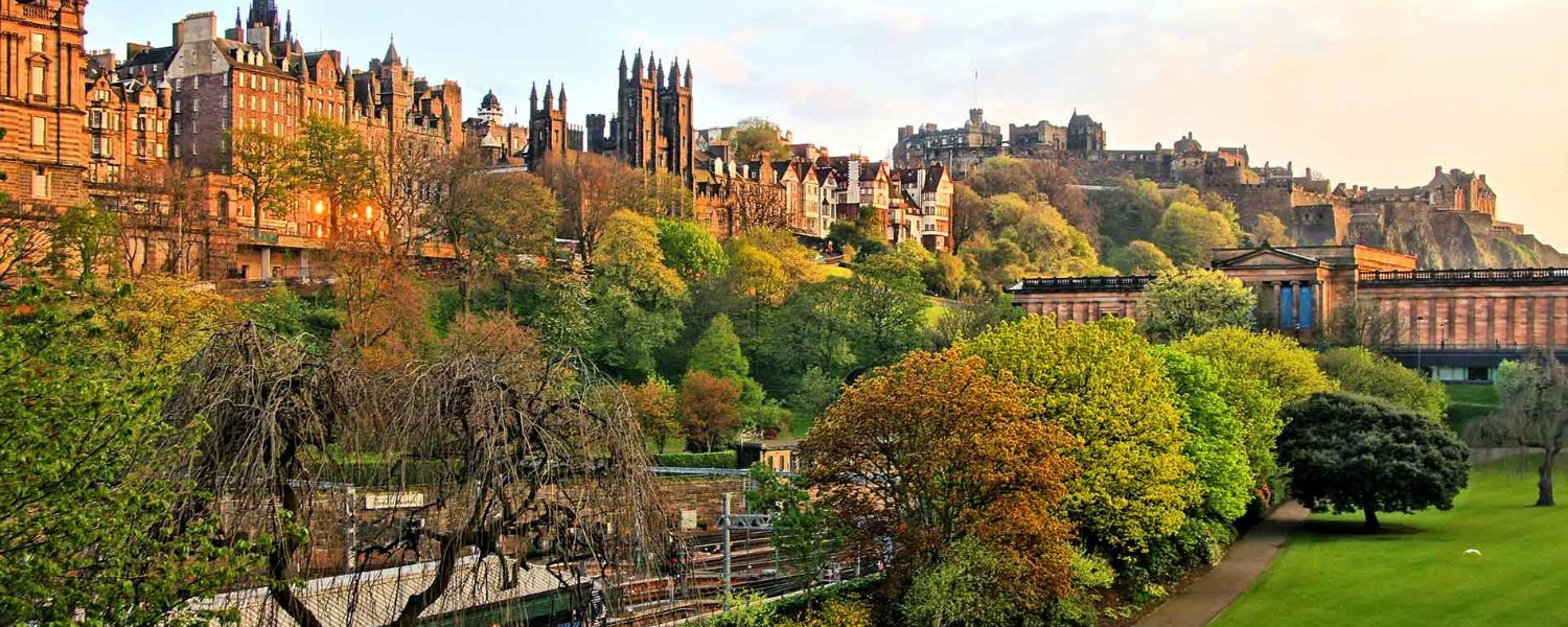 Edinburgh afternoon at leisure
